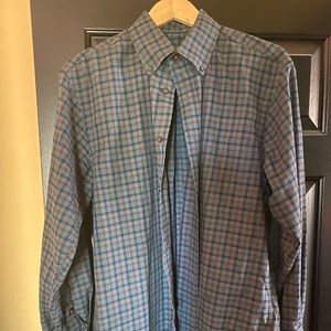 ORVIS MEDIUM COTTON TWILL MENS SHIRT